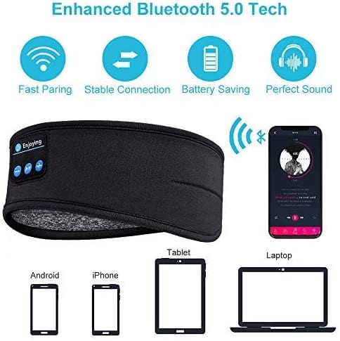 Bluetooth Headphones-Sports Headband